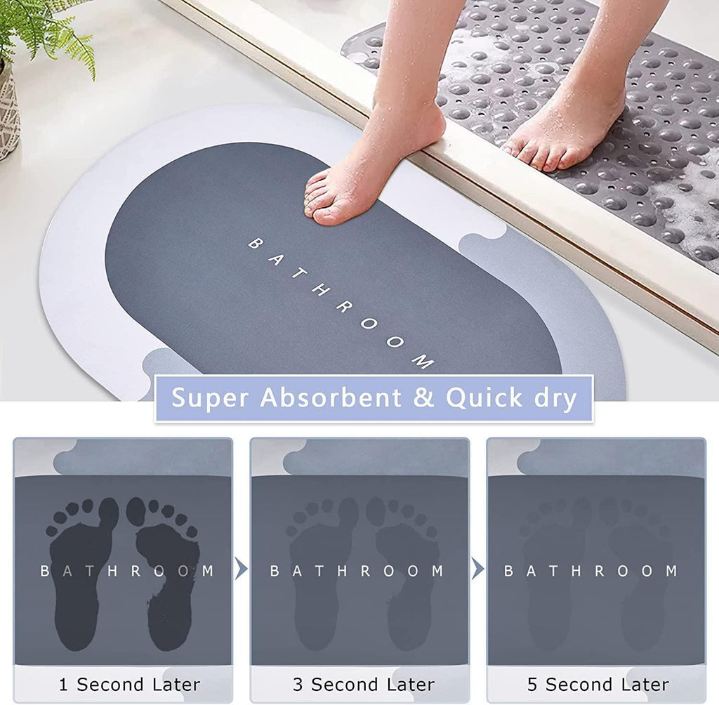 Super Absorbent Quick-Dry Bathroom Mat