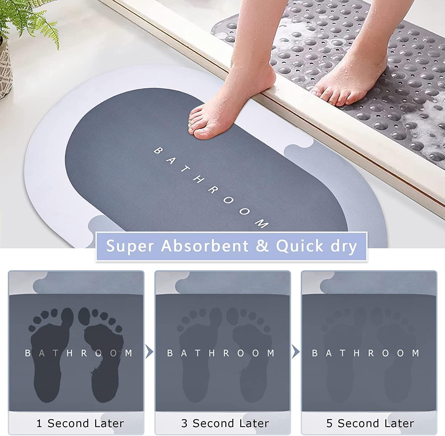 Super Absorbent Quick-Dry Bathroom Mat