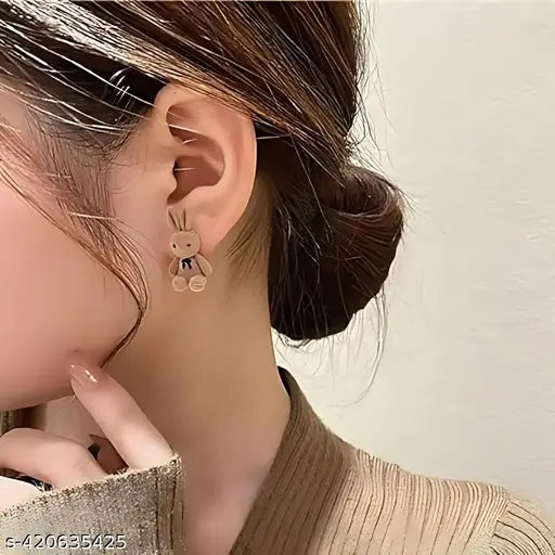 Korean Style Cute Stud Earrings for Women