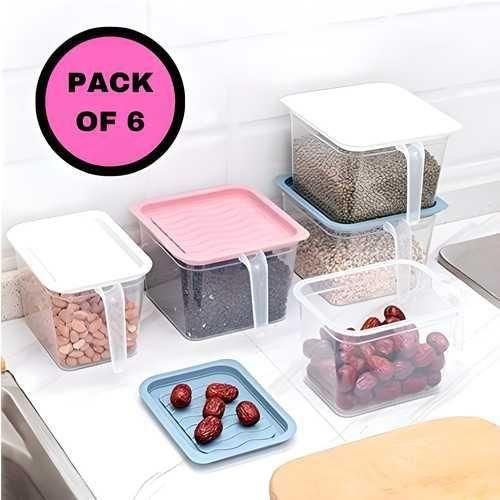 6-Pack Smart & Unbreakable Kitchen Baskets