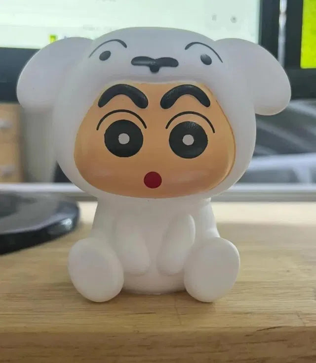 Cute Shinchan Shiro LED Night Light Lamp