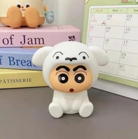 Cute Shinchan Shiro LED Night Light Lamp