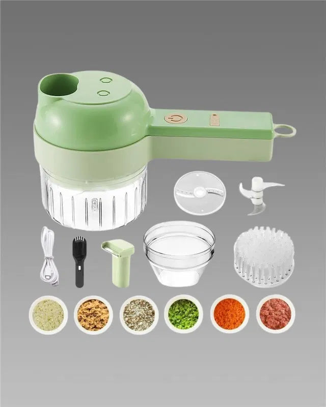 VeggieCut Pro: 4-in-1 Electric Cutter